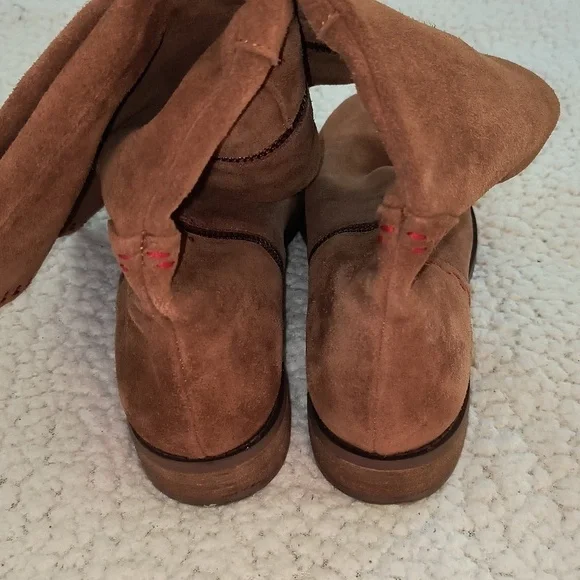 Nine West Take it Easy Suede Vintage American Collection Boots Size 6M - Picture 6 of 9